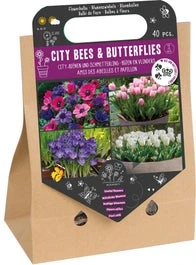 Florex Pick Up Tas Bloembollen Bijen En Vlinders 40 Stuks